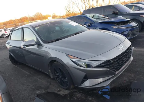 2023 Hyundai Elantra Hybrid Blue из США, поврежденный, VIN KMHLM4AJ5PU088364